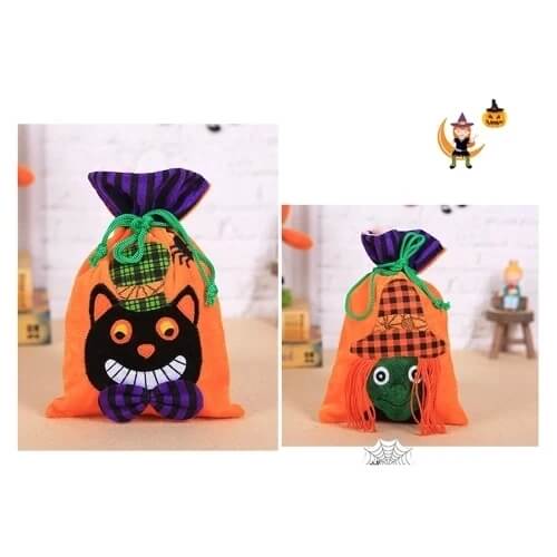 Halloween Candy Bag for Children 4 PACK