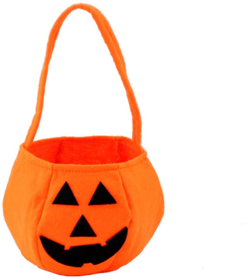 Halloween Candy Bucket Pumpkin Bags Candy Holders for Kids