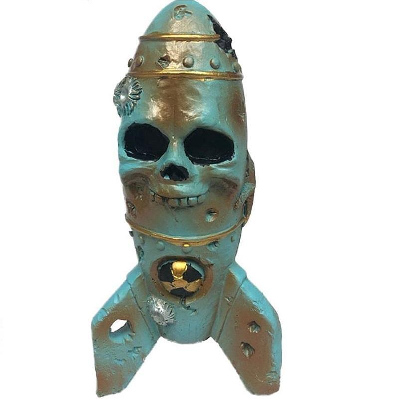The Halloween Skull Bomb Small Nuclear Warhead Decor Color 1
