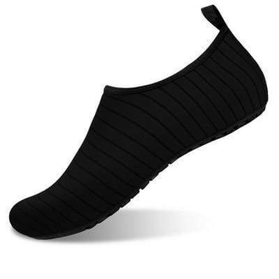 Barefoot Water Shoes Quick-Dry Aqua Beach Socks black / 9