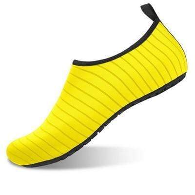 Barefoot Water Shoes Quick-Dry Aqua Beach Socks yellow / 9