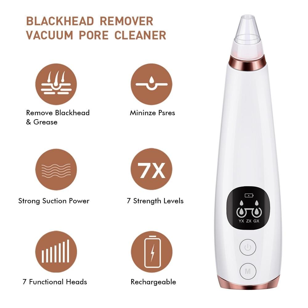 Blackhead Remover Pore Cleaner Vacuum Suction Tool
