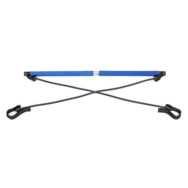 Yoga Rope Puller Exercise Stick Blue