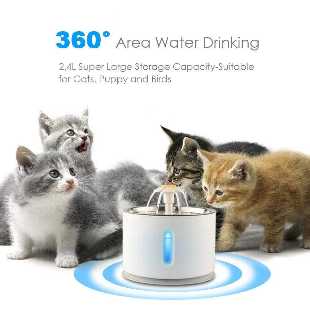 Pet Water Fountain Drinking Bowl